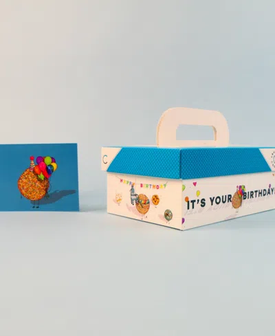 The Cravory Happy Birthday Box Best Sellers Cookies Gift Box, 12 Cookies In Multi