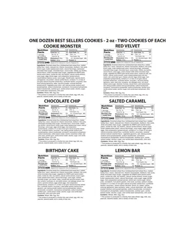 The Cravory Congratulations Box Best Sellers Cookies Gift Box, 12 Cookies In Multi