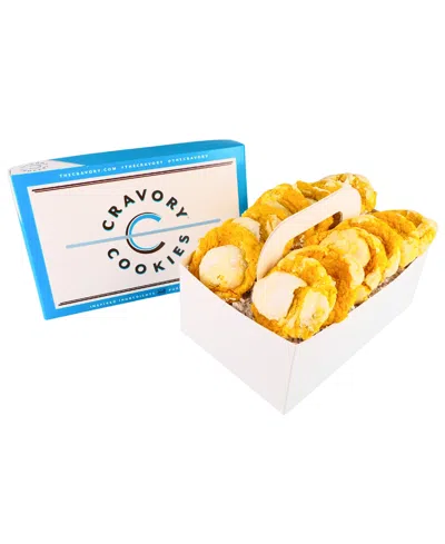 The Cravory Lemon Bar Cookies Gift Box, 12 Cookies In Yellow