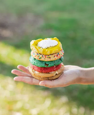 The Cravory Best Sellers Cookies Gift Box, 6 Cookies In Transparent