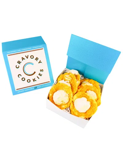 The Cravory Lemon Bar Cookies Gift Box, 6 Cookies In Yellow