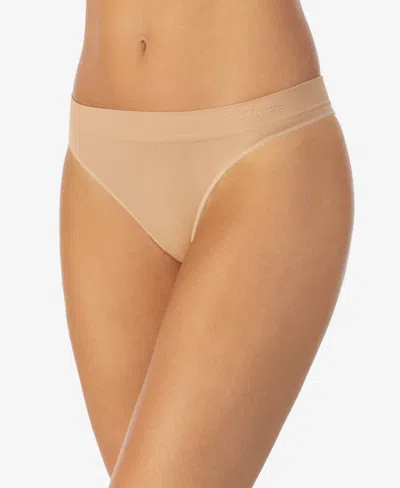 Le Mystere Women's Seamless Comfort Thong In Sand