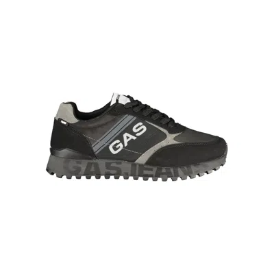 Gas Black Polyester Sneaker In Multi