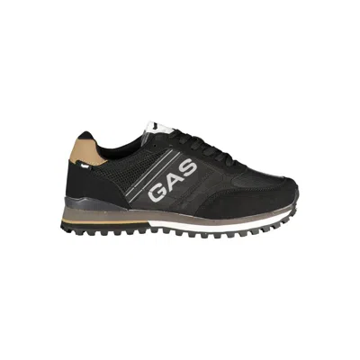 Gas Black Polyester Sneaker In Black