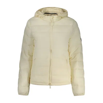 North Sails White Polyester Jackets & Coat In Neutral