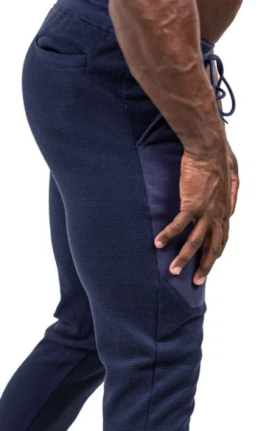 Maceoo Drawstring Joggers In Blue
