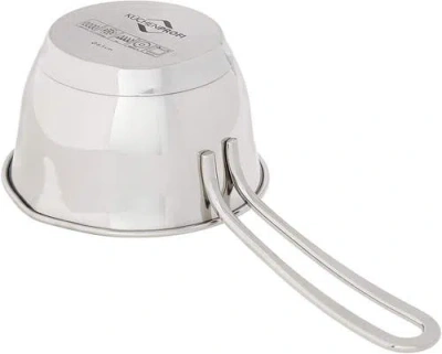 Kuchenprofi Saucepan W/ Clad Bottom, 0.26 Qt., 4-inch Diameter In Silver