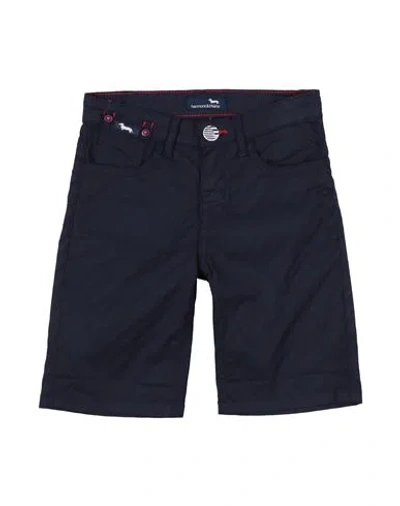 Harmont & Blaine Toddler Boy Shorts & Bermuda Shorts Navy Size 7 Cotton, Elastane In Blue