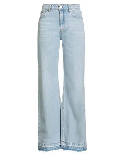 Gaelle Paris Gaëlle Paris Woman Jeans Blue Size 31 Cotton In Blue