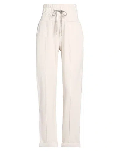 Eleventy Woman Pants Off White Size Xs Cotton, Wool, Viscose, Cashmere In White