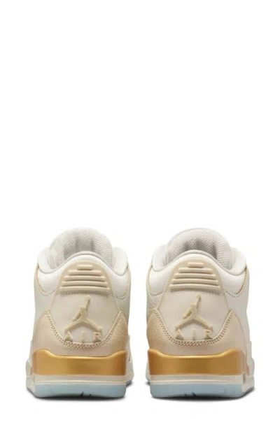Jordan Air  3 Retro Basketball Sneaker In Neutral