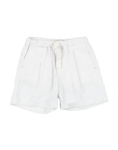 Entre Amis Toddler Boy Shorts & Bermuda Shorts White Size 7 Cotton, Polyamide, Elastane In White