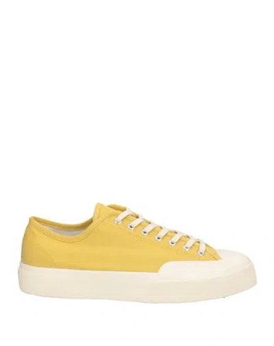 Superga Man Sneakers Marigold Size 12 Textile Fibers In Yellow