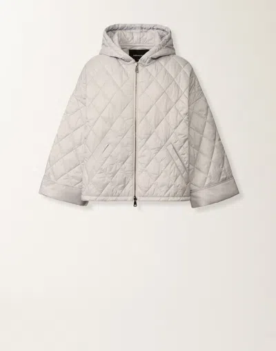 Fabiana Filippi Ultralight Technical Rain Jacket In Gray