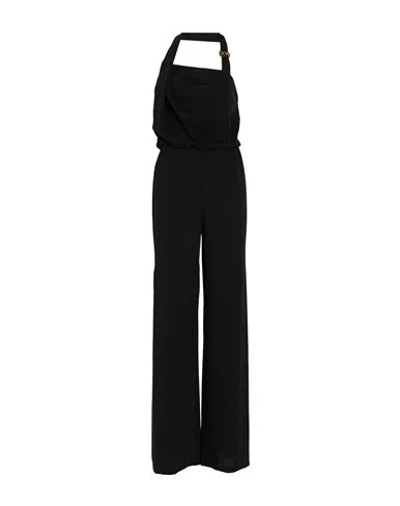 Pinko Woman Jumpsuit Black Size 8 Textile Fibers In Black