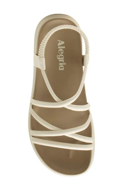 Alegria By Pg Lite Audie Platform Sandal In Brown