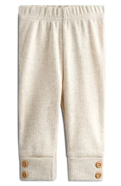 Jojo Maman Bébé Jojo Maman Bebe Bear Stripe Top & Leggings Set In White