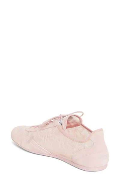 Jimmy Choo Sunny Low Top Sneaker In Pink