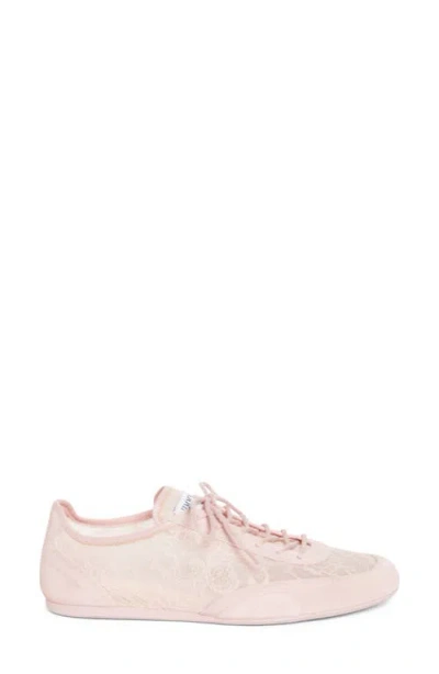 Jimmy Choo Sunny Low Top Sneaker In Pink