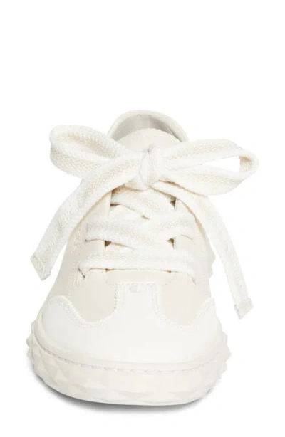 Jimmy Choo Diamond Light Flex Convertible Sneaker In White