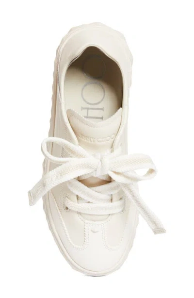Jimmy Choo Diamond Light Flex Convertible Sneaker In White