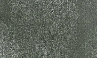 Alice And Olivia Alice + Olivia Donald Faux Leather Miniskirt In Green