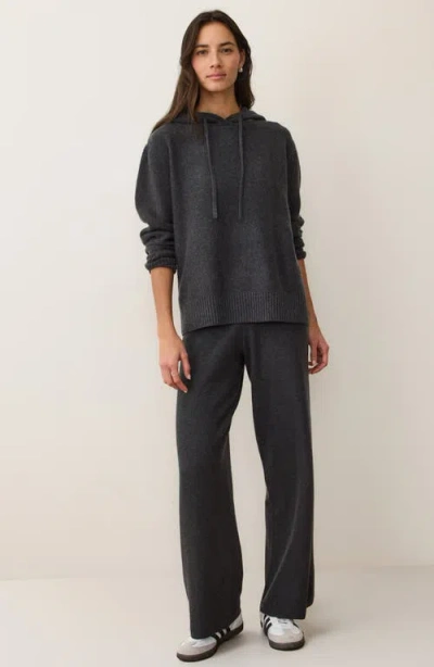 Marine Layer Chalet Knit Straight Leg Pants In Gray