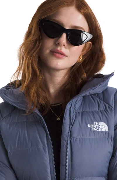 The North Face Hydrenalite 550-fill Power Down Hoodie In Blue