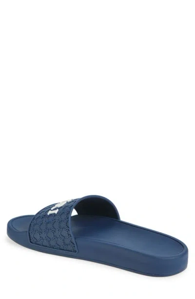 Amiri Ma Quad Slide Sandal In Blue