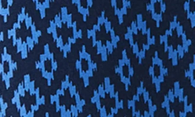 Mango Teen Print Strapless Maxi Dress In Blue