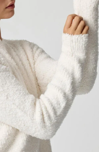 Florence By Mills Crop Crewneck Sweater In White