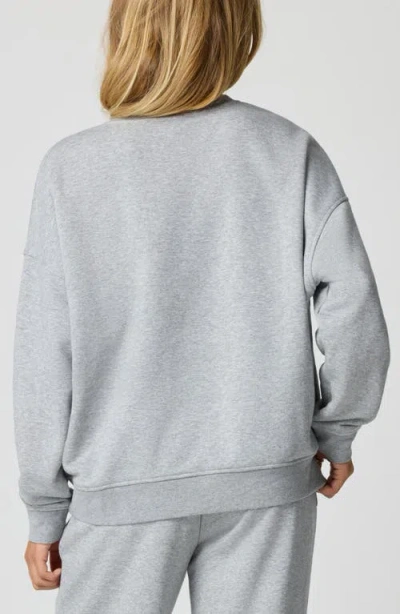 Florence By Mills Rosette Oversize Pullover In Gray