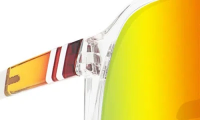 Blenders Eyewear Exposé 132mm Polarized Semi Rimless Shield Sunglasses In Multi