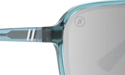 Blenders Eyewear Meister X2 133mm Polarized Flat Top Sunglasses In Multi