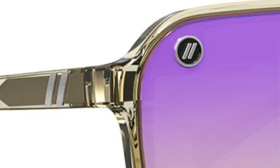 Blenders Eyewear Meister X2 133mm Polarized Flat Top Sunglasses In Multi