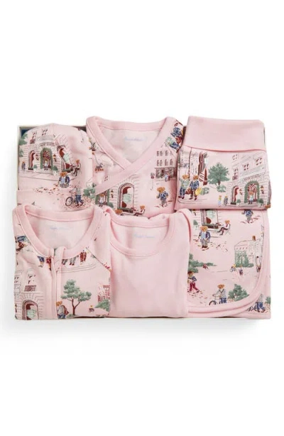 Ralph Lauren Polo Bear Cotton 6-piece Gift Set In Multi