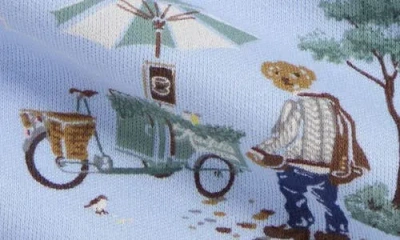 Ralph Lauren Polo Bear Cotton 6-piece Gift Set In Blue