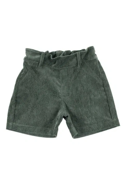 Cuclie Corduroy Shorts In Green