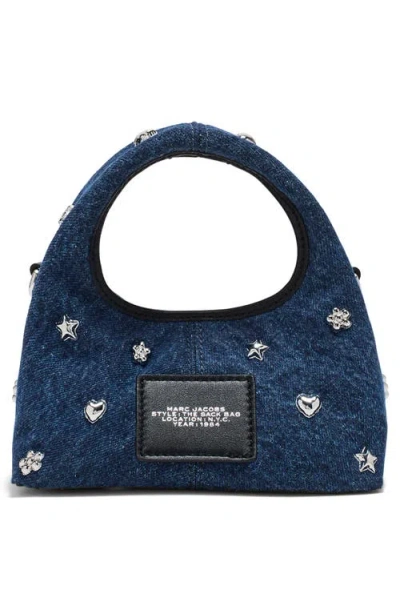 Marc Jacobs The Micro Crossbody Sack Bag In Blue