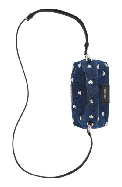 Marc Jacobs The Micro Crossbody Sack Bag In Blue