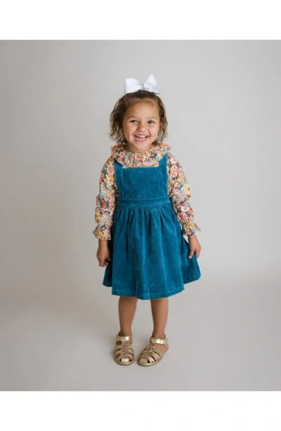 Cuclie Fall Floral Blouse In Multi