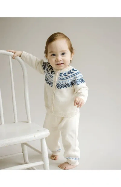 Cuclie Fair Isle Pant Set For Infant In Multi