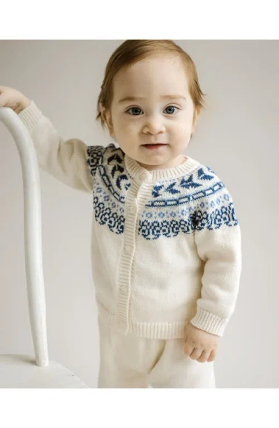 Cuclie Fair Isle Pant Set For Infant In Multi