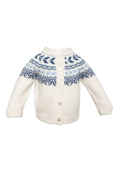 Cuclie Fair Isle Sweater In White