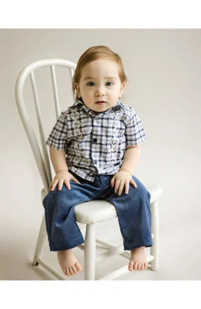 Cuclie Corduroy Pants For Toddler In Blue