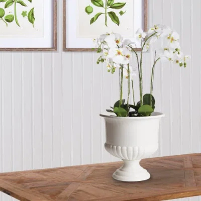 Napa Home & Garden Mirabelle Decorative Pedestal Bowl In White