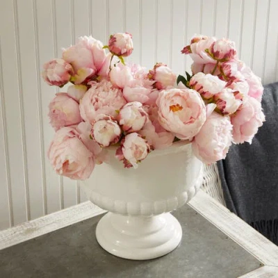 Napa Home & Garden Mirabelle Decorative Pedestal Bowl In White