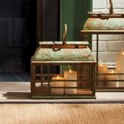 Napa Home & Garden Solana Lantern In Brown