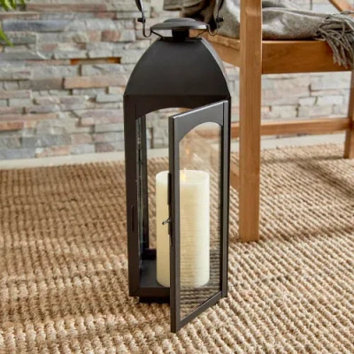 Napa Home & Garden Antoinne Outdoor Lantern In Black
