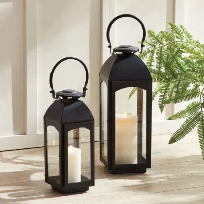 Napa Home & Garden Antoinne Outdoor Lantern In Black